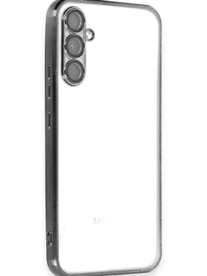 Newface Samsung Galaxy A54 5G Kılıf Razer Lensli Silikon - Siyah