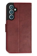 Newface Samsung Galaxy A54 5G Kılıf Trend S Plus Kapaklı Kılıf - Kırmızı