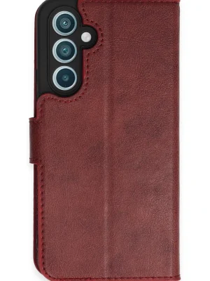 Newface Samsung Galaxy A54 5G Kılıf Trend S Plus Kapaklı Kılıf - Kırmızı