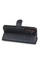 Newface Samsung Galaxy A54 5G Kılıf Trend S Plus Kapaklı Kılıf - Lacivert - Görsel 4