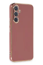 Newface Samsung Galaxy A54 5G Kılıf Volet Silikon - Kırmızı - Görsel 2