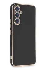 Newface Samsung Galaxy A54 5G Kılıf Volet Silikon - Siyah - Görsel 2