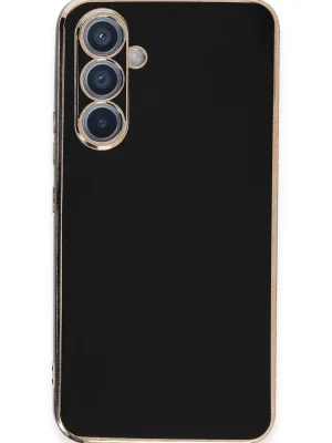 Newface Samsung Galaxy A54 5G Kılıf Volet Silikon - Siyah