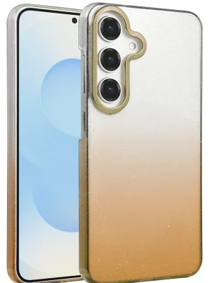 Newface Samsung Galaxy A55 5G Glossy Kapak - Çöl Titanyum