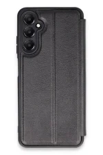 Newface Samsung Galaxy A55 5G Kılıf Flip Cover - Siyah