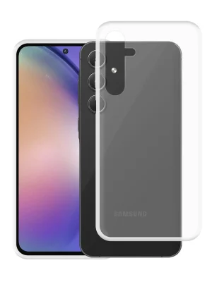 Newface Samsung Galaxy A55 5G Kılıf Lüx Şeffaf Silikon