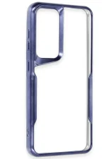 Newface Samsung Galaxy A56 Kılıf Boyi Silikon Kapak - Lacivert - Görsel 2