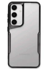 Newface Samsung Galaxy A56 Kılıf Boyi Silikon Kapak - Siyah