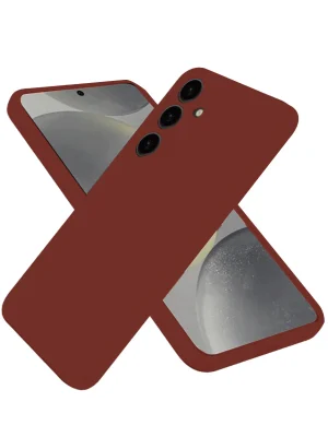 Newface Samsung Galaxy A56 Kılıf First Silikon - Bordo