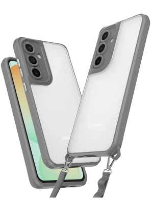 Newface Samsung Galaxy A56 Kılıf Penta Silikon Kılıf - Titan Gri