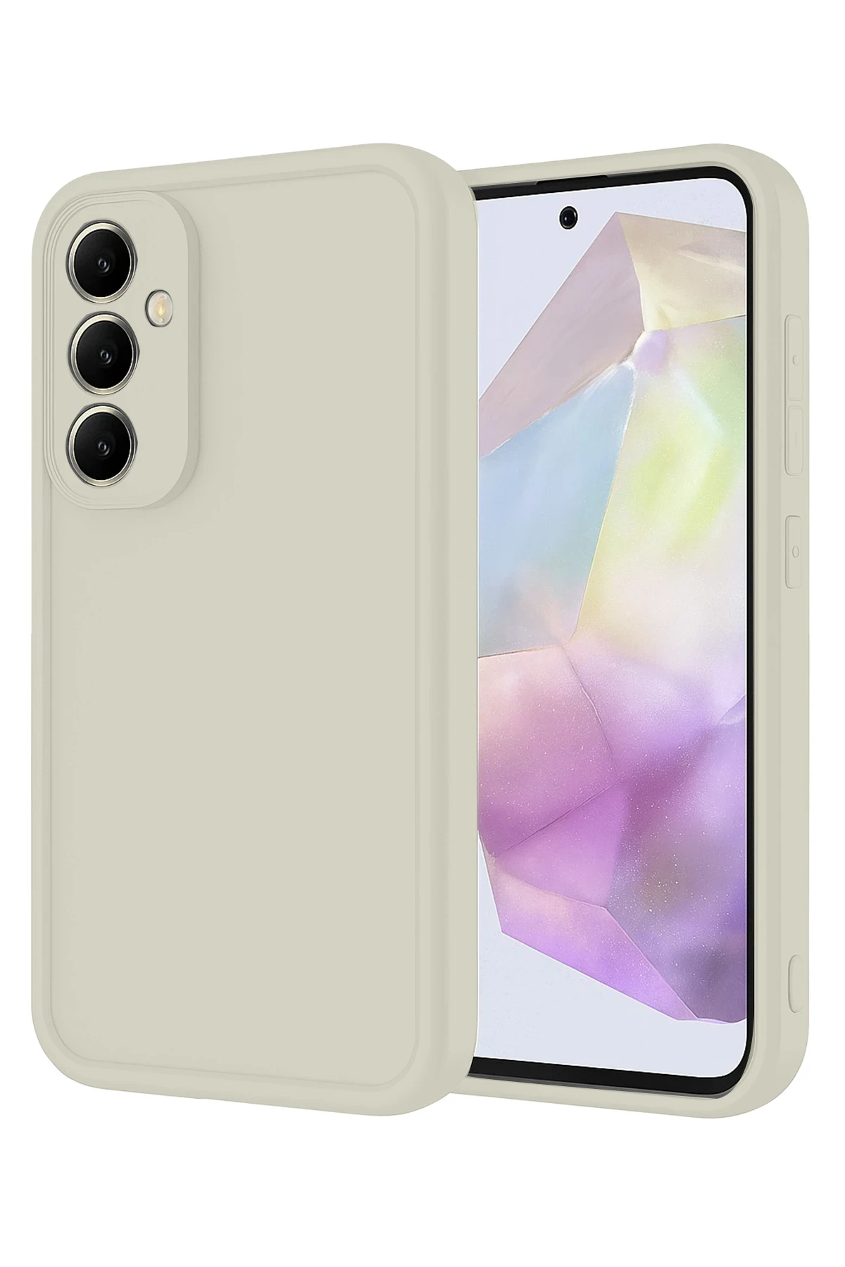 newface-samsung-galaxy-a56-kilif-viera-silikon-krem-default.webp Newface Samsung Galaxy A56 Kılıf Viera Silikon - Krem - Görsel 1