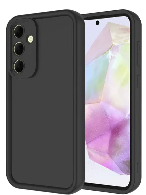 Newface Samsung Galaxy A56 Kılıf Viera Silikon - Siyah