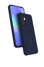 Newface Samsung Galaxy A56 Regal Magsafe Standlı Kapak - Lacivert