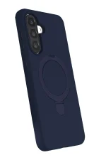 Newface Samsung Galaxy A56 Regal Magsafe Standlı Kapak - Lacivert - Görsel 3