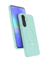 Newface Samsung Galaxy A56 Regal Magsafe Standlı Kapak - Su Yeşili