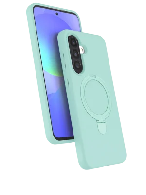 Newface Samsung Galaxy A56 Regal Magsafe Standlı Kapak - Su Yeşili