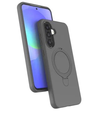 Newface Samsung Galaxy A56 Regal Magsafe Standlı Kapak - Titan Gri