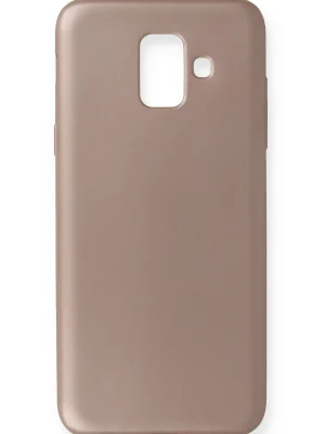Newface Samsung Galaxy A6 2018 Kılıf First Silikon - Rose Gold