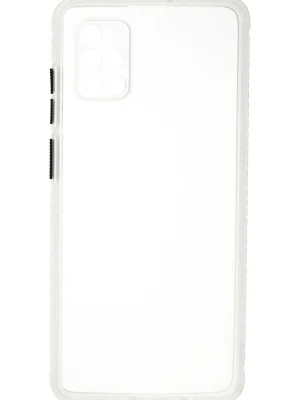 Newface Samsung Galaxy A71 Kılıf Miami Şeffaf Silikon - Şeffaf