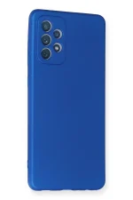 Newface Samsung Galaxy A72 Kılıf First Silikon - Mavi - Görsel 2