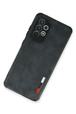 Newface Samsung Galaxy A72 Kılıf Loop Deri Silikon - Lacivert - Görsel 2