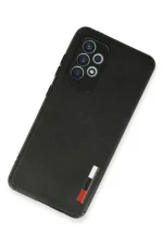 Newface Samsung Galaxy A72 Kılıf Loop Deri Silikon - Siyah - Görsel 2