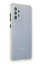 Newface Samsung Galaxy A72 Kılıf Miami Şeffaf Silikon - Şeffaf