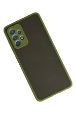 Newface Samsung Galaxy A72 Kılıf Montreal Silikon Kapak - Yeşil - Görsel 3