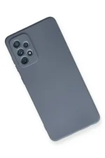 Newface Samsung Galaxy A72 Kılıf Nano içi Kadife Silikon - Gri - Görsel 3