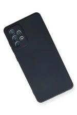 Newface Samsung Galaxy A72 Kılıf Nano içi Kadife Silikon - Lacivert - Görsel 3