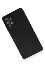 Newface Samsung Galaxy A72 Kılıf Nano içi Kadife  Silikon - Siyah - Görsel 3