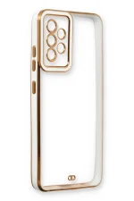 Newface Samsung Galaxy A73 5G Kılıf Liva Lens Silikon - Beyaz - Görsel 4