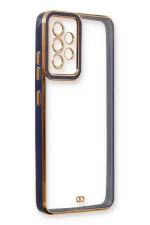 Newface Samsung Galaxy A73 5G Kılıf Liva Lens Silikon - Mavi - Görsel 4