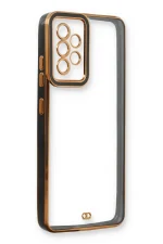 Newface Samsung Galaxy A73 5G Kılıf Liva Lens Silikon - Siyah - Görsel 4