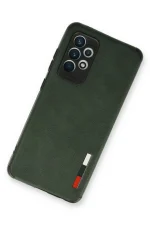Newface Samsung Galaxy A73 5G Kılıf Loop Deri Silikon - Yeşil - Görsel 2