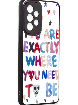 Newface Samsung Galaxy A73 5G Kılıf Mirror Desenli Kapak - Mirror - 10