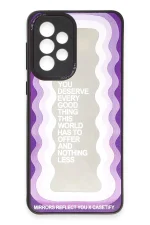 Newface Samsung Galaxy A73 5G Kılıf Mirror Desenli Kapak - Mirror - 5 - Görsel 2