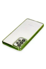 Newface Samsung Galaxy A73 5G Kılıf Razer Lensli Silikon - Yeşil - Görsel 3