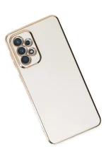 Newface Samsung Galaxy A73 5G Kılıf Volet Silikon - Beyaz - Görsel 2