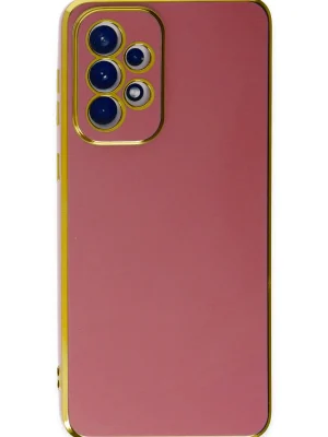 Newface Samsung Galaxy A73 5G Kılıf Volet Silikon - Kırmızı