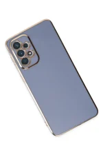 Newface Samsung Galaxy A73 5G Kılıf Volet Silikon - Mavi - Görsel 2