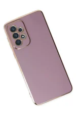 Newface Samsung Galaxy A73 5G Kılıf Volet Silikon - Mor - Görsel 2