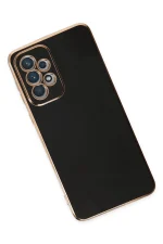 Newface Samsung Galaxy A73 5G Kılıf Volet Silikon - Siyah - Görsel 2