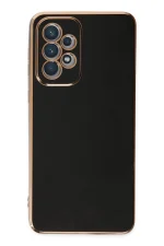 Newface Samsung Galaxy A73 5G Kılıf Volet Silikon - Siyah