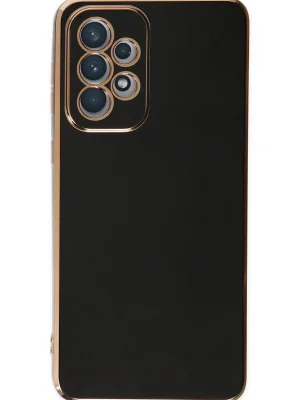 Newface Samsung Galaxy A73 5G Kılıf Volet Silikon - Siyah