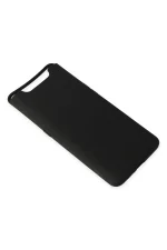 Newface Samsung Galaxy A80 Kılıf Nano içi Kadife Silikon - Siyah - Görsel 2