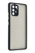 Newface Samsung Galaxy A91 / S10 Lite Kılıf Montreal Silikon Kapak - Lacivert