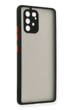 Newface Samsung Galaxy A91 / S10 Lite Kılıf Montreal Silikon Kapak - Siyah