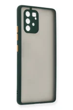 Newface Samsung Galaxy A91 / S10 Lite Kılıf Montreal Silikon Kapak - Yeşil