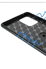 Newface Samsung Galaxy A91 / S10 Lite Kılıf Range Yüzüklü Silikon - Mavi - Görsel 6